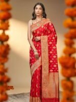 Meenakshi (Iktara Kadwa Pure Zari Saree)