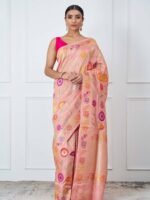 Ritika (Pink Meenkari Jangla Saree)