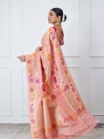 Ritika (Pink Meenkari Jangla Saree) - Image 3