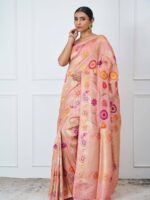 Ritika (Pink Meenkari Jangla Saree) - Image 2
