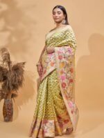 Vaidehi (Pista Kora Paithani Border Saree) - Image 2