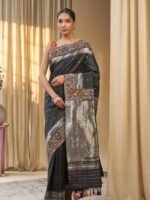 Rukmini (Fusion Paithani Pure Silver Zari Saree)