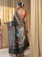 Rukmini (Fusion Paithani Pure Silver Zari Saree) - Image 2