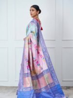Sharvani (Rangkat Shikargah Blue Saree) - Image 2