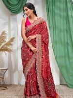 Ratnapushpi (Patola Kutch Work Pearl Silk Saree) - Image 3