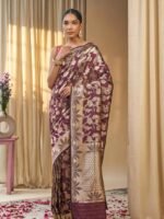 Hemangini (Grand Shikargah Cutwork Katan Saree)