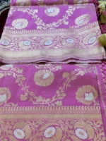 Tarini (Rose Pink Kadwa Jangla Dupatta) - Image 4