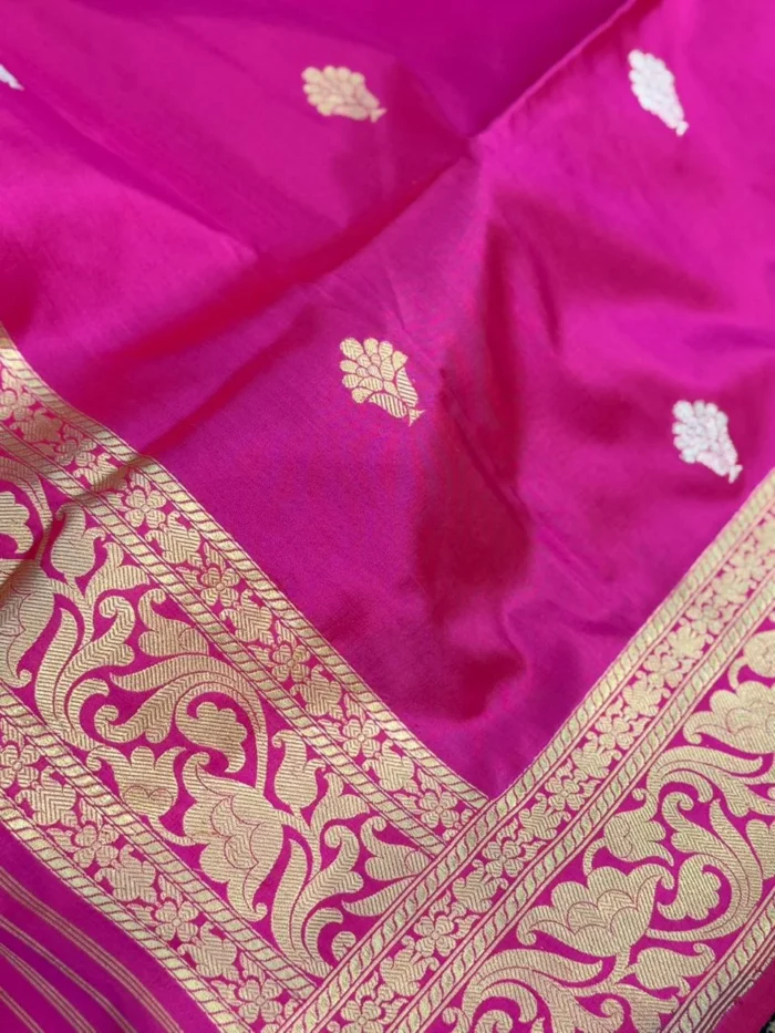 Leelavati (Kadwa Boota Katan Pink Dupatta) - Image 2