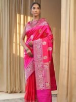 Siraaya (Elegant Kanjivaram Moor Boota Saree)