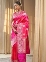 Siraaya (Elegant Kanjivaram Moor Boota Saree) - Image 3