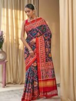 Tanirika (Royal Double Ikkat Patan Patola Saree) - Image 3