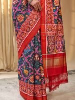 Tanirika (Royal Double Ikkat Patan Patola Saree) - Image 4