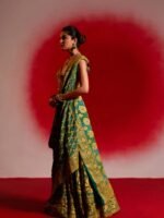Tanvika (Bandhej Georgette Banarasi Lehenga) - Image 2