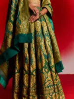 Tanvika (Bandhej Georgette Banarasi Lehenga) - Image 4