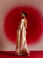 Devanshi (Ujwala White Banarasi Brocade Saree) - Image 4
