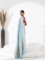 Ishita (Regal Kadwa Weave Mushru Saree) - Image 3