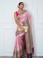 Yugandhara (Vintage Revival Pink Saree) - Image 2