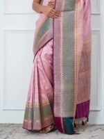 Yugandhara (Vintage Revival Pink Saree) - Image 4
