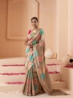 Farisha (Elegant Lightweight Upada Banarasi Saree)