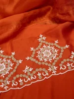 Naimisha (Organza Embroided Orange Suit Set)