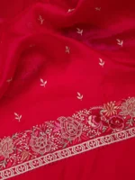 Parvati (Organza Embroided Pink Suit Set)