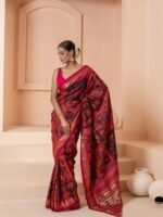 Vasundhara (Paithani Kalamkari Handloom Saree) - Image 2