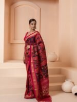 Vasundhara (Paithani Kalamkari Handloom Saree) - Image 3